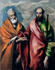 El Greco. Święci Piotr i Paweł